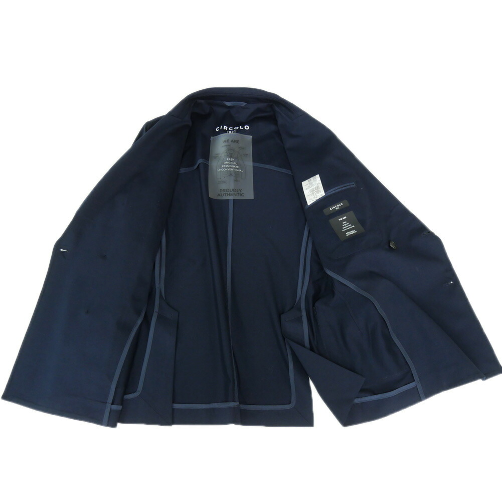 CIRCOLO1901 チルコロ1901 ダブル 6B ジャケット CN4680 イージージャケット 羽織り アウター ブランド カジュアル きれいめ 上品 ビジネス 通勤 メンズ ネイビー 2025春夏新作 🎀 楽天市場】CIRCOLO1901 チルコロ1901 ダブル 6B ジャケット CN4697 イージージャケット 羽織り アウター ブランド カジュアル  きれいめ 上品 ビジネス 通勤 メンズ ブラック : TRE STYLE