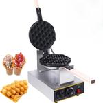 REENEW 業務用フォームワッフルメーカー、1300 wフォームエッグアイロン、50-250℃/122-482℉、180°回転可能