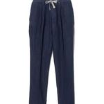 パンツ 「別注」DEVORE Incipit / コットンヘンプ デニム 2プリーツ イージースラックス メンズ