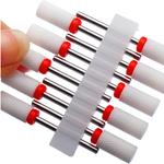 10pc 超硬マニキュアドリルネイルドリルビットセットフライスカッターキットジェルポリッシュリムーバーファイル電動バリツール Acc